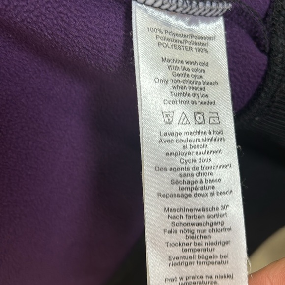 Purple Plaid  Burton Dry Ride Ladies Size Large - Picture 9 of 9